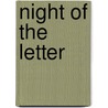 Night Of The Letter door Dorothy Eden