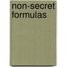 Non-Secret Formulas by Thomas Michael Griffiths