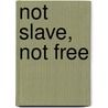 Not Slave, Not Free door Jay R. Mandle