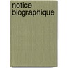 Notice Biographique by Henri Ttu