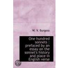 One Hundred Sonnets door W.V. Burgess