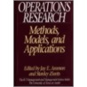 Operations Research door Onbekend