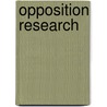 Opposition Research door D.R. Spice