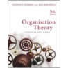 Organisation Theory by Stephen P. Robbins