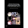 Performing Research by Judith Ackroyd