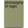 Philosophy Of Logic door Hilary W. Putnam