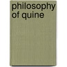 Philosophy Of Quine door D. Follesdal