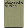 Platonische Studien door Gustav Schwanitz