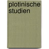 Plotinische Studien door Hugo Von Kleist