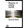 Poems In Many Lands door Rennell Rodd