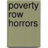 Poverty Row Horrors door Tom Weaver