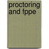 Proctoring And Fppe door Robert J. Marder