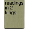 Readings in 2 Kings door Ronald Wallace