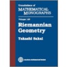 Riemannian Geometry door Takashi Sakai