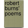 Robert Burns' Poems door T.F. Henderson