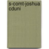 S-Comt-Joshua Cduni door Chuck Missler