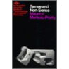 Sense And Non-Sense door Ponty Maurice Merleau