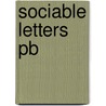 Sociable Letters Pb by Margaret Cavendish