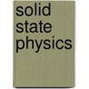 Solid State Physics door Ludwig Bergmann
