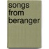 Songs From Beranger