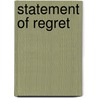Statement of Regret door Kwame Kwei-Armah