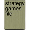 Strategy Games File door Reg Sheppard
