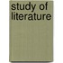 Study of Literature