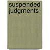 Suspended Judgments door John Cowper Powys