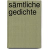 Sämtliche Gedichte by Hilde Domin