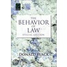 The Behavior Of Law door Donald Black