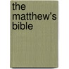 The Matthew's Bible door Onbekend