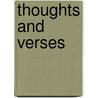 Thoughts and Verses by Arthur Greenwood