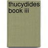Thucydides Book Iii door Thucydides Thucydides