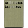 Unfinished Business door Elizabeth Baron