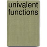 Univalent Functions door P.L. Duren