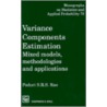 Variance Components by Poduri S.R.S. Rao
