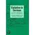 Variation In German