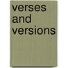 Verses And Versions door George Murray