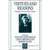 Virtues & Reasons P door Rosalind Hursthouse