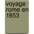 Voyage Rome En 1853