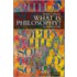 What Is Philosophy?