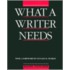 What a Writer Needs