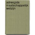 Adresgids maatschappelijk welzijn
