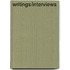 Writings/Interviews
