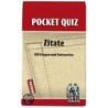 Zitate. Pocket Quiz by Anke Küpper