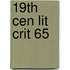 19th Cen Lit Crit 65