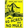 40 Acres and No Mule door Janice Holt Giles