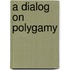 A Dialog on Polygamy