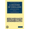 A History Of England door Leopold Von Ranke