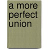 A More Perfect Union door Hana Schank
